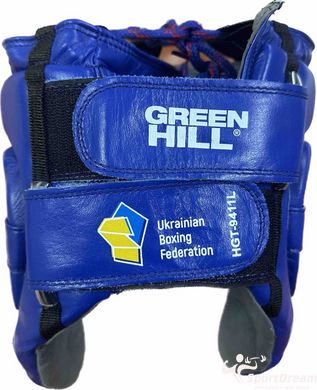 Шолом боксерський Green Hill UBF HGT-9411BL (синій) - M